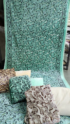 Floral velvet suit collection