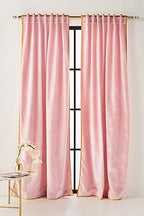 Blush Luxurious Velvet Curtains