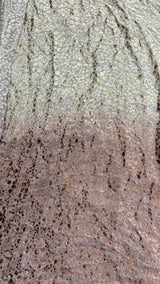 ✨ Premium Velvet Burnout Ombre Fabric