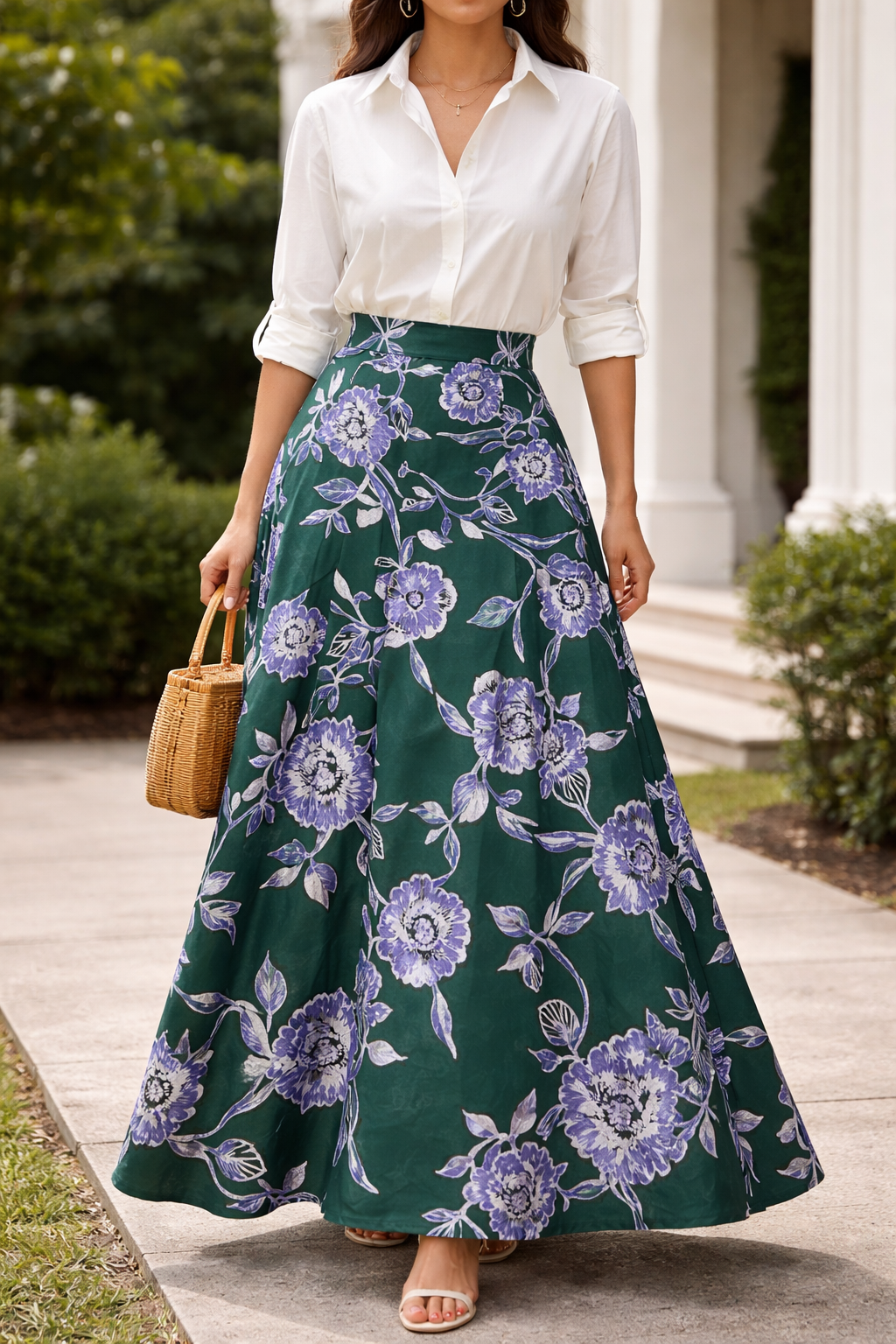 Botanical Printed Fabric